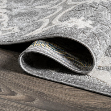 Lucena Modern Medallion High-low Indoor/outdoor Area Rug